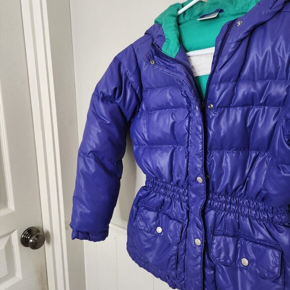 HANNA ANDERSSON Purple Down Jacket - Picture 2 of 6